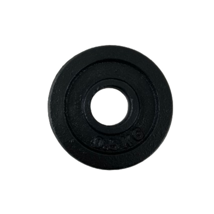 Viktskiva 30 mm järn - 0,5 kg