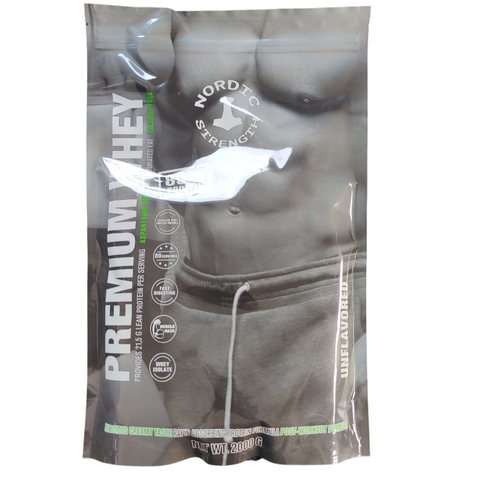 Whey Proteinpulver Neutral utan smak (2000 g)