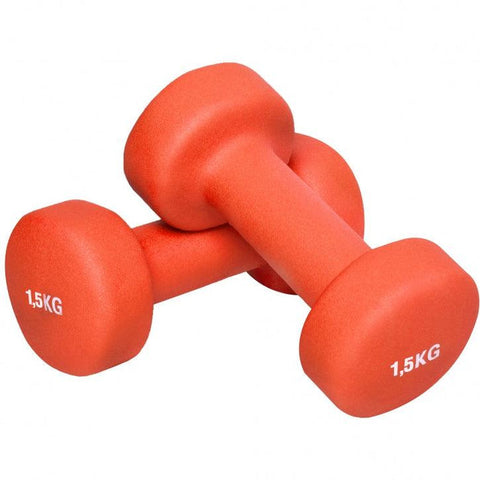 Aerobics hantelset med väska (10 kg)