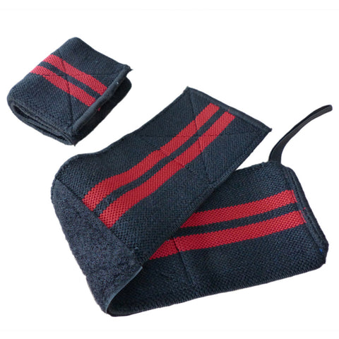 Handledsstöd-set i svart/rött