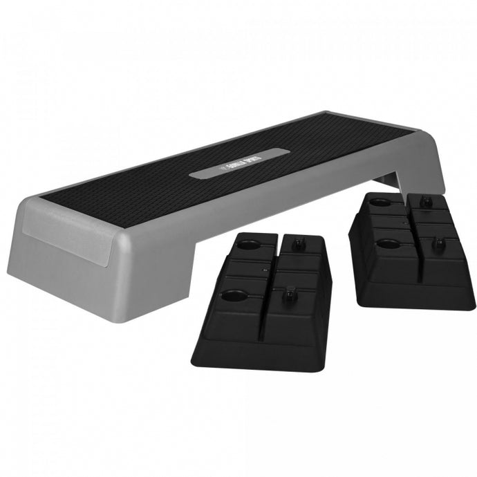 Billig justerbar stepbänk Maxi - (95 x 38 cm)