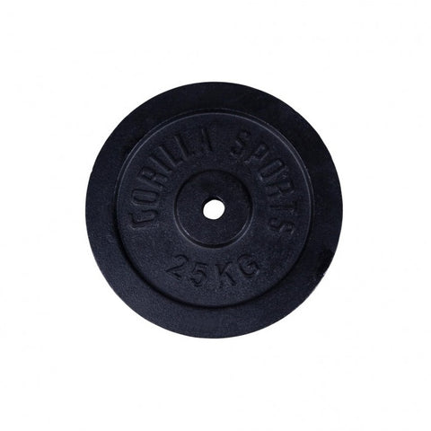 Viktskiva 30 mm järn - 25 kg