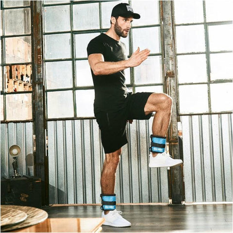 Ankel-/Handledsvikter 1 kg (2 x 0,5 kg) – Blå