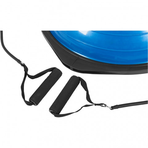 Halv boll för balansträning (blå)