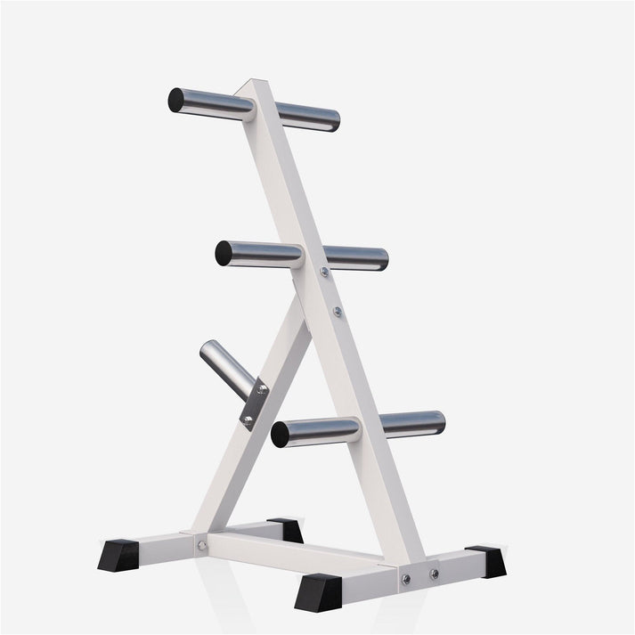 50/51 mm viktskiveställ i vitt