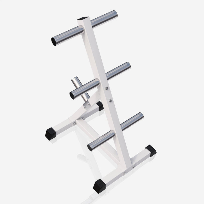 50/51 mm viktskiveställ i vitt