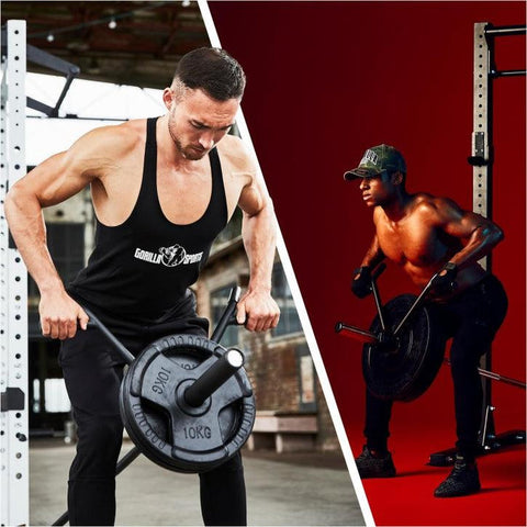 Landmine-handtag med fyra grepp