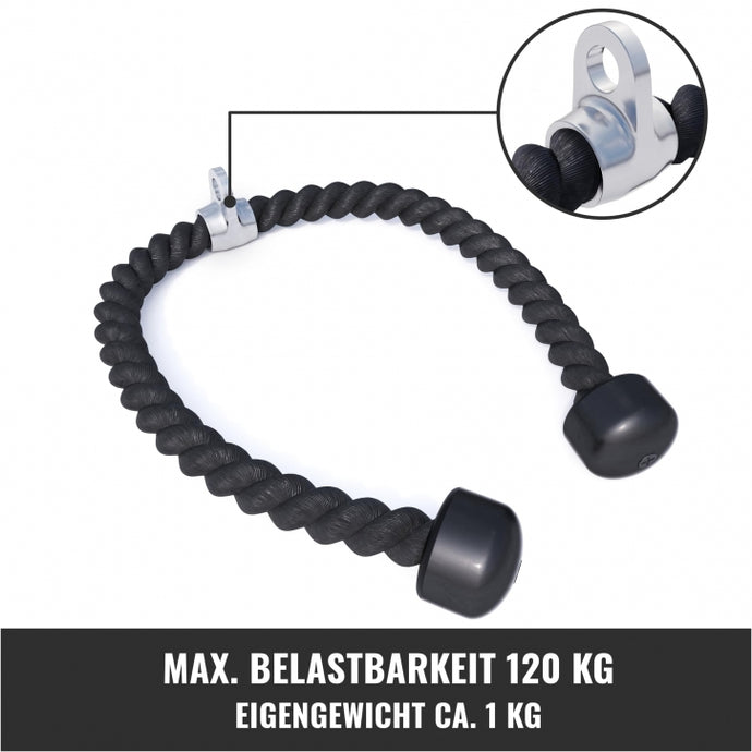 Tricepsrep - Extra långt - Double 85 cm