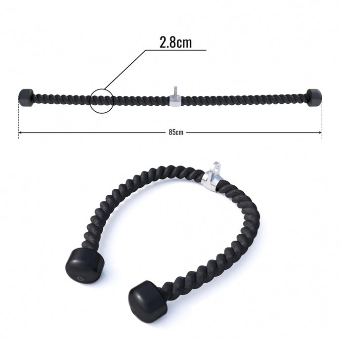 Tricepsrep - Extra långt - Double 85 cm