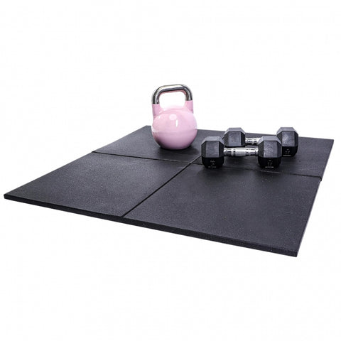 Fitnessgolv 50 x 50 x 2 cm set med 4 stycken