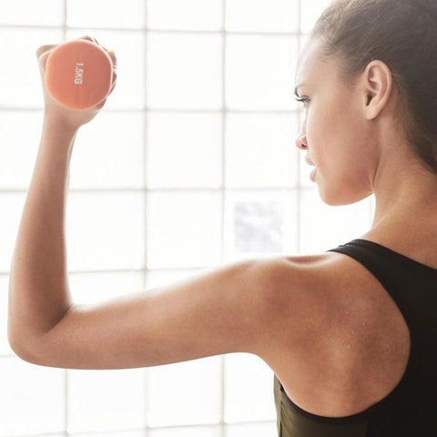 Aerobics hantelset med väska (10 kg)