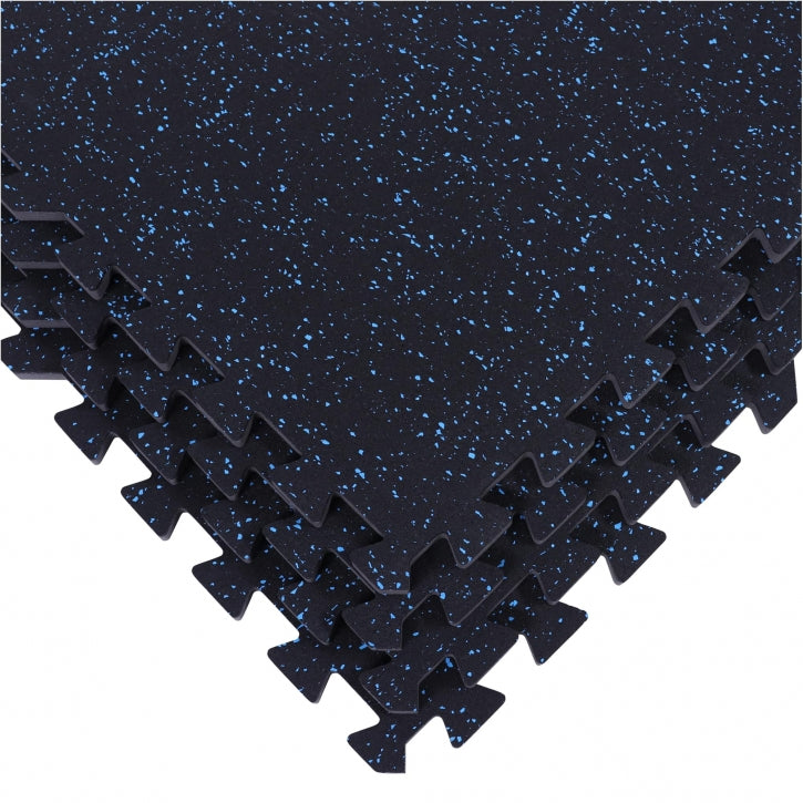 Fitnessgolv gummi 1 cm tjock (58,5 x56 cm)