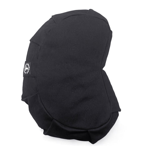 Meditationskudde (Svart) halvmåne - Nordic Strength