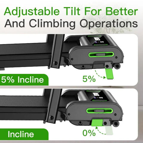 Gåband (Walking Pad) med lutning 480L-B