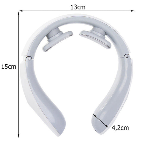 Massageapparat och elektrostimulator för nacken