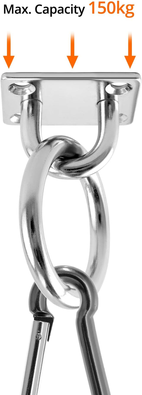 Tak- och väggfäste för träningsutrustning m.m.