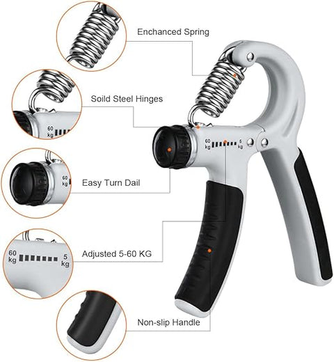 Justerbar handtränare (5–60 kg)