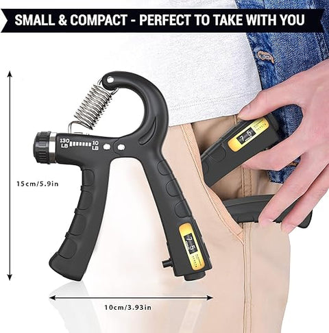 Premium Handtränare (5–60 kg) med räknare