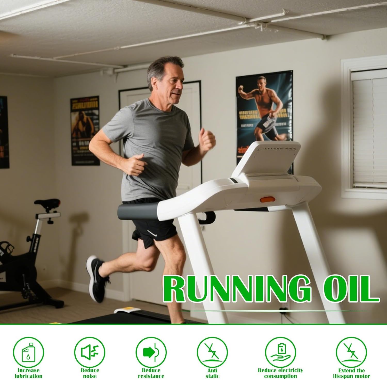 Silikonolja för löpband / walking pad – 60 ml