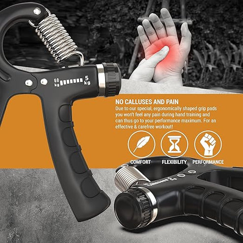 Premium Handtränare (5–60 kg) med räknare