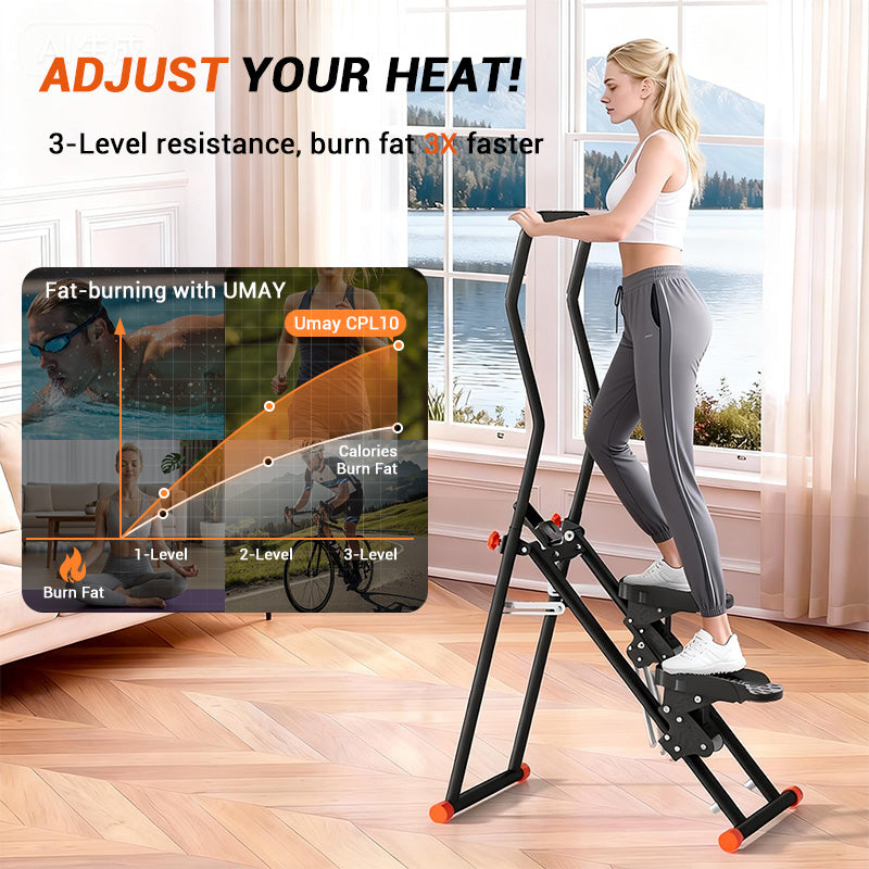 Hopfällbar trappmaskin (Stair Stepper)