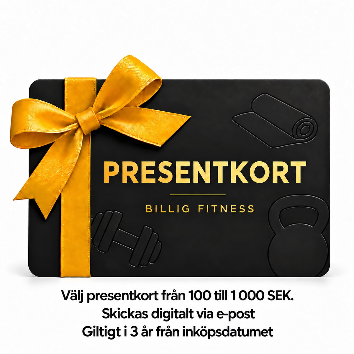 Presentkort (från 100 - 1000 SEK)