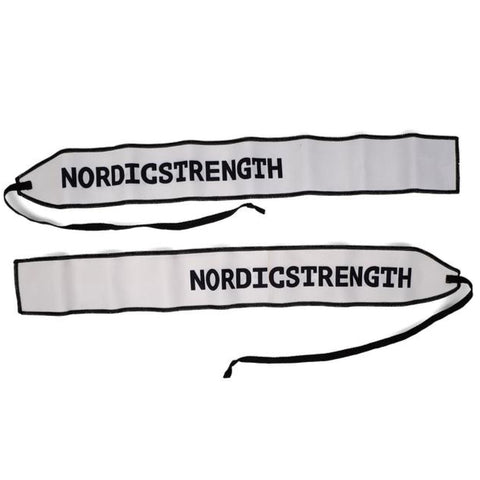 Handledsstöd i nylon från Nordic Strength (vit)