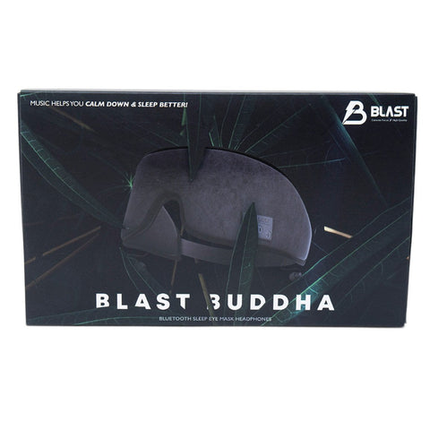 BLAST Buddha: Hörlurar med sovmask