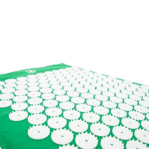 Akupressurmatta från Nordic Strength – Grön (för akupunktur av ryggen)