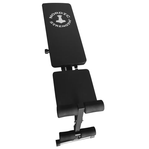 Billig justerbar träningsbänk och magbänk