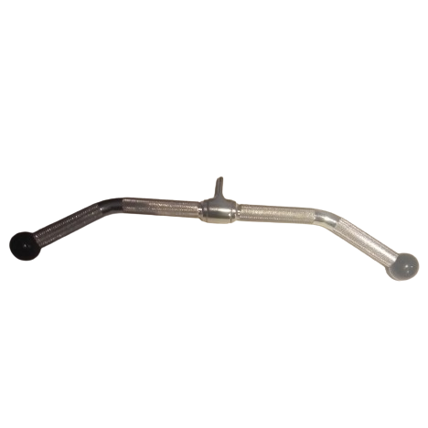 Kort Lat Pulldown Bar med gummiändar