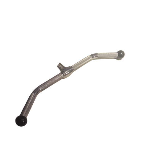 Kort Lat Pulldown Bar med gummiändar