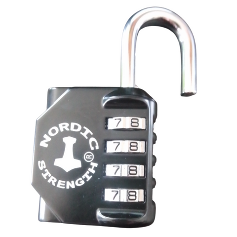 Hänglås med kod från Nordic Strength