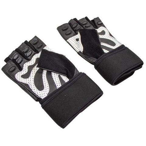 Träningshandskar med handledsstöd och gummigrepp (Nordic Strength)