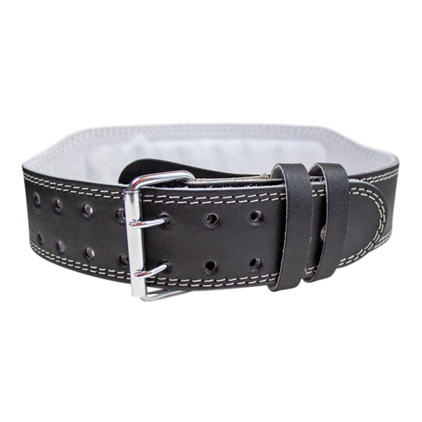 Träningsbälte i svart läder