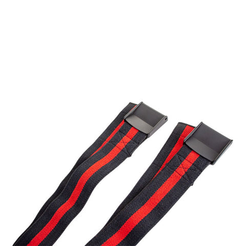 Ocklusionsband röd/svart - till Ocklusionsträning ben (2 st)