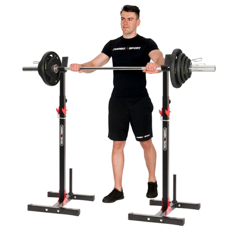 Squat Rack med viktskivehållare S202