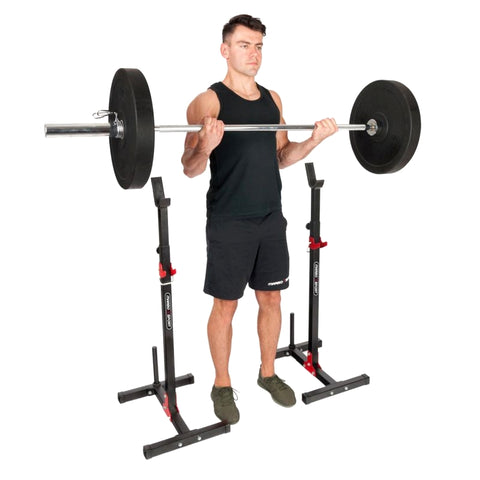 Squat Rack med viktskivehållare S202