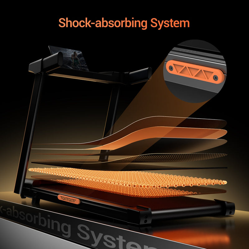 SF10 Basic Hopfällbart löpband