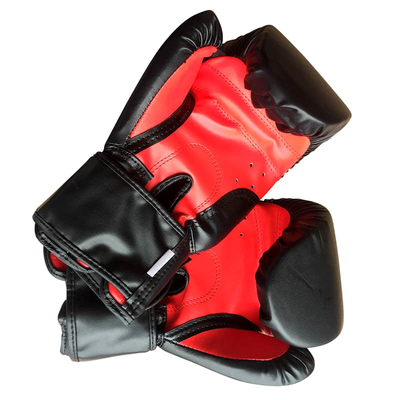 Boxningshandskar Svart/Röd (8 oz - 16 oz)