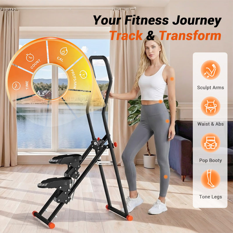 Hopfällbar trappmaskin (Stair Stepper)