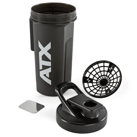 ATX® Shaker Black (1000 ml) med magnetisk hållare