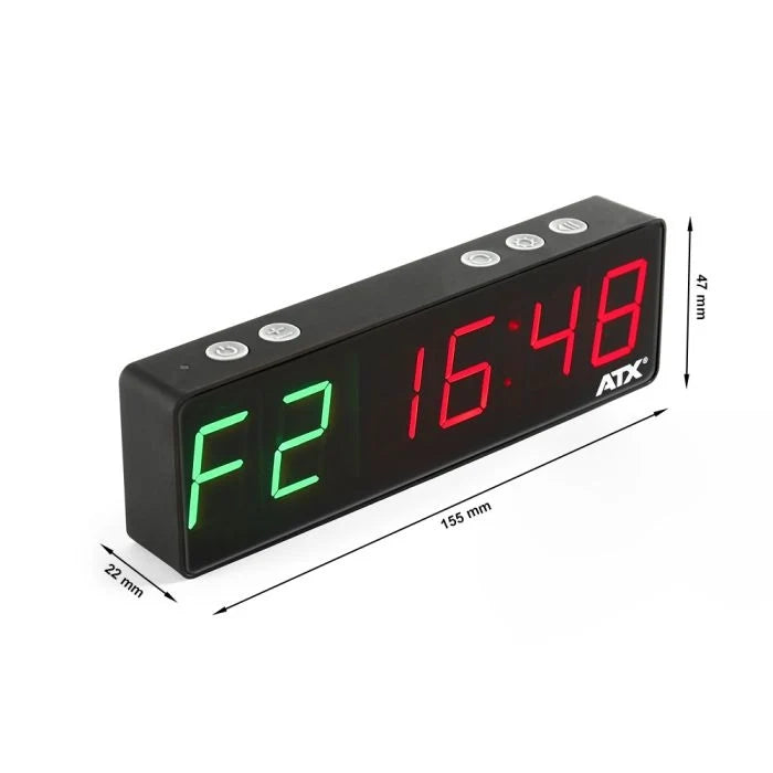 ATX magnetisk intervalltimer – Mini HIIT- och Tabata-timer