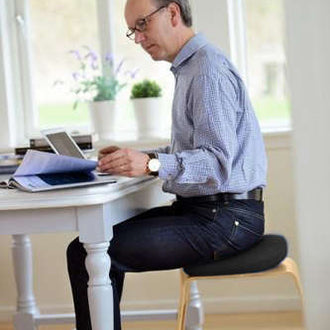 Balanskudde (Svart) (inklusive pump)