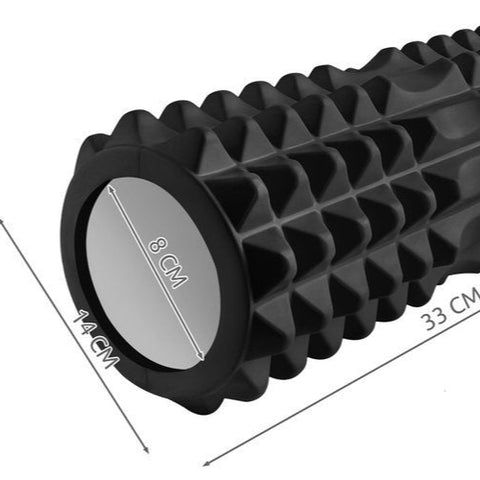 Liten Foam Roller – Svart – 33 cm