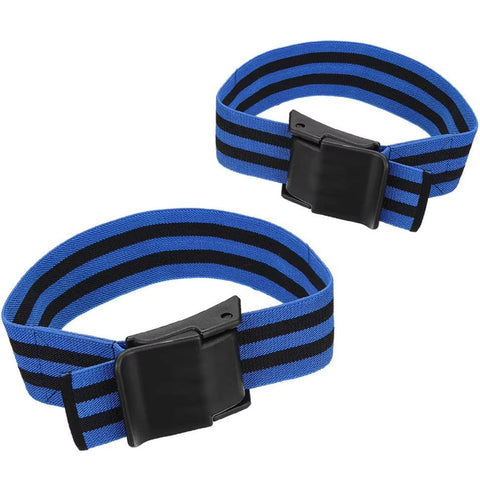 Ocklusionsband blå/svart – För ocklusionsträning av benen (2 st)