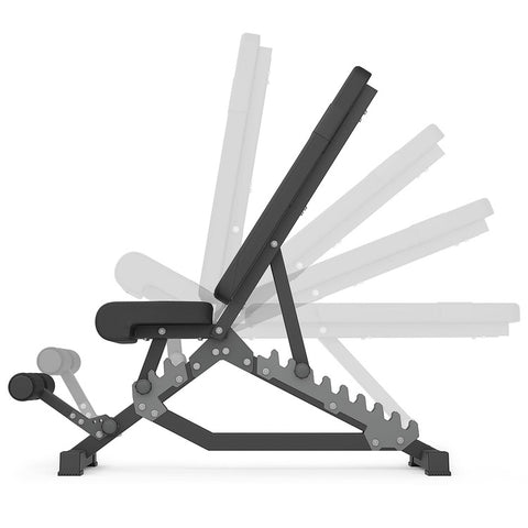 Semi Pro Dubbelt justerbar lutande bänk / träningsbänk