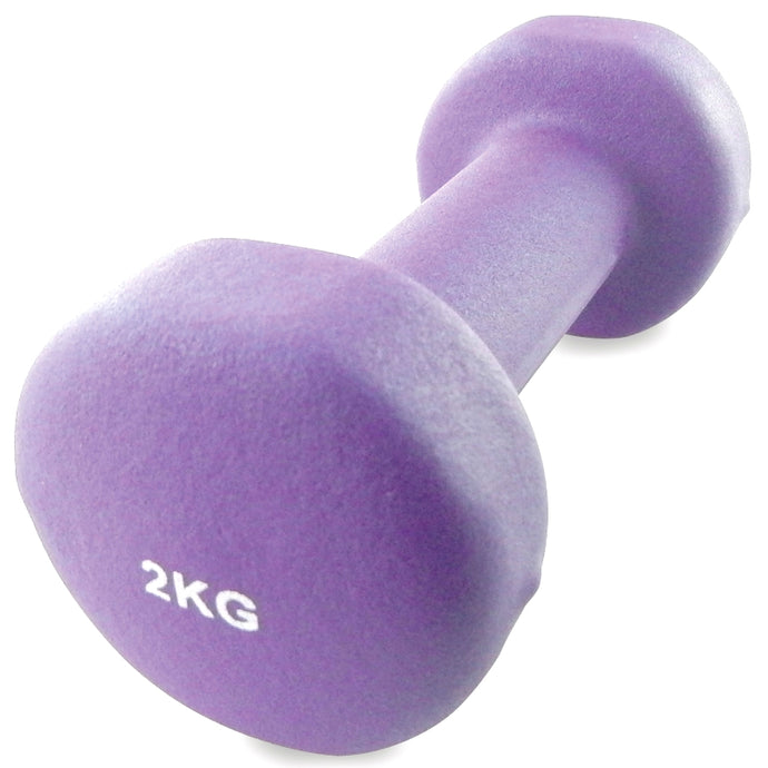 Hantel 2 kg aerobic - Lila