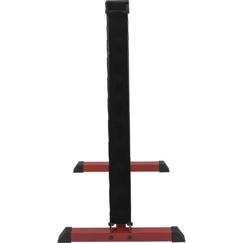 Hantelställ i svart och rött