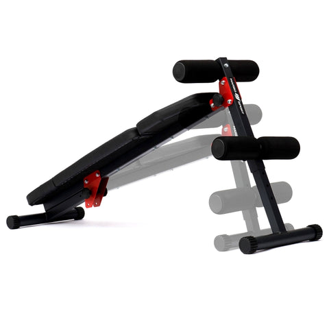 Home 2-i-1 platt och magträningsbänk MH-L104 2.0